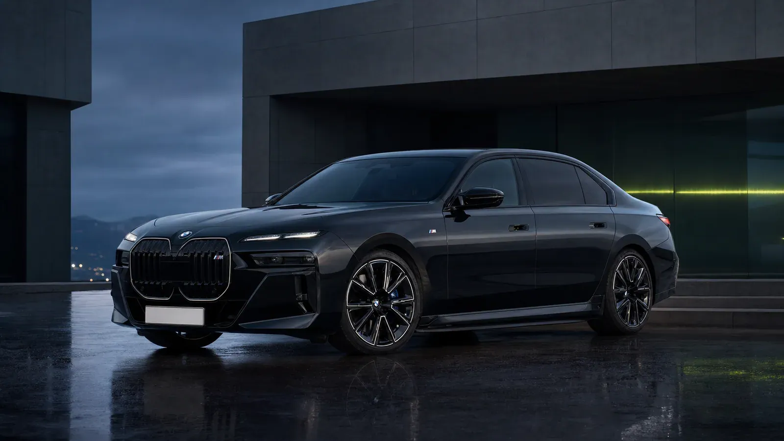BMW 740d xDrive — Vytvořeno pomocí AI